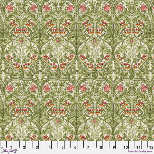 The Original Morris & Co - Emery Walker - Bluebell Leaf Green