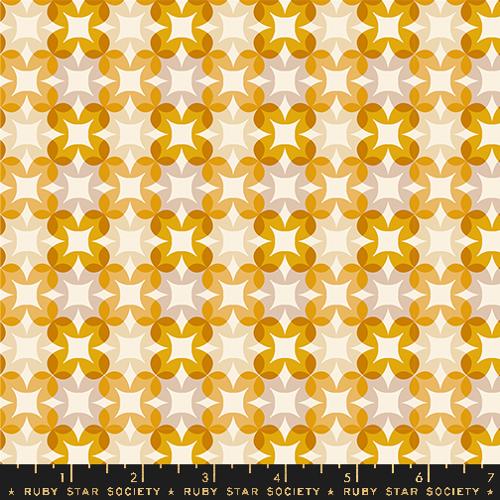 Ruby Star Society - Woodland Park - Flower Plaid Goldenrod RS 108511