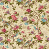 Henry Glass Fabrics - Bucklebury Chintz - Main Birds Cream