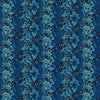 Henry Glass Fabrics - Bucklebury Chintz - Moire Trails Prussian Blue