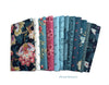 Laundry Basket Quilts - Dahlia Fabric Bundle Dusk (13 Fabrics)