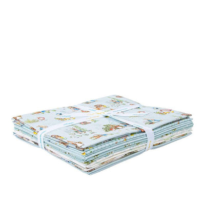 Riley Blake Designs - Peter Rabbit & Friends - Fabric Bundle in Blue (8 Fabrics)