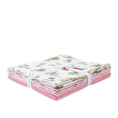 Riley Blake Designs - Peter Rabbit & Friends - Fabric Bundle in Pink (8 Fabrics)