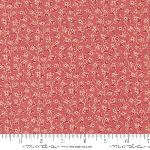 Moda - French General - Rouenneries Trois - Bijou Vine Faded Red 1396613