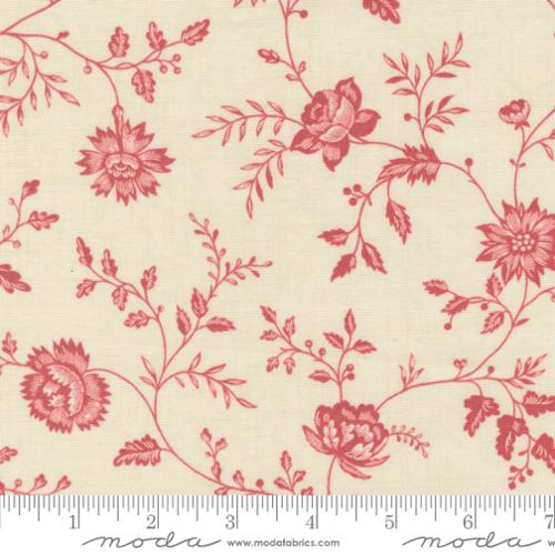 Moda - French General - Rouenneries Trois - Floral Toile Pearl Faded 1396211