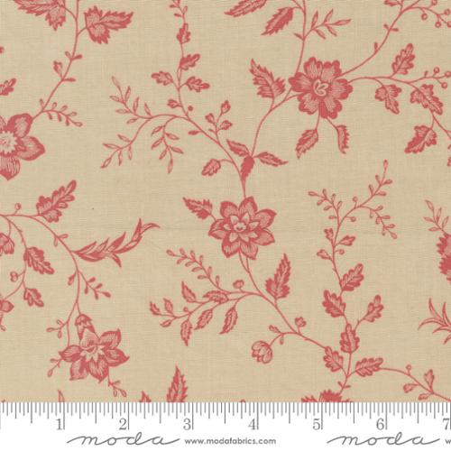 Moda - French General - Rouenneries Trois - Jolie Floral Toile Oyster 1396217