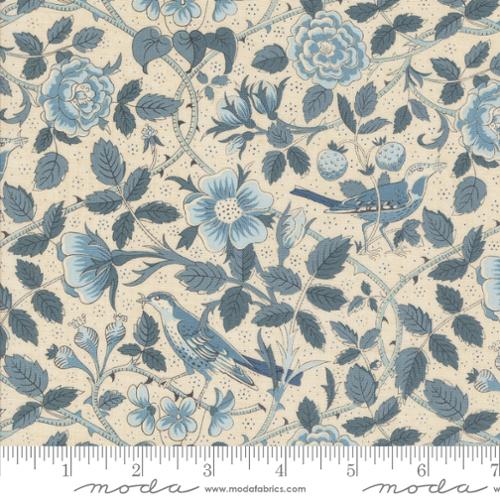 **PRE-ORDER** Moda - French General - Sacre Bleu - Oiseaux French Blue 1397212